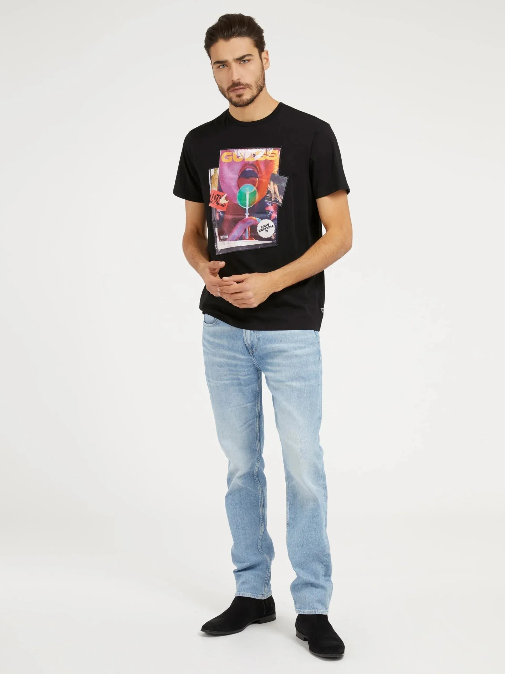 ANGELS SLIM FIT DENIM PANTS
