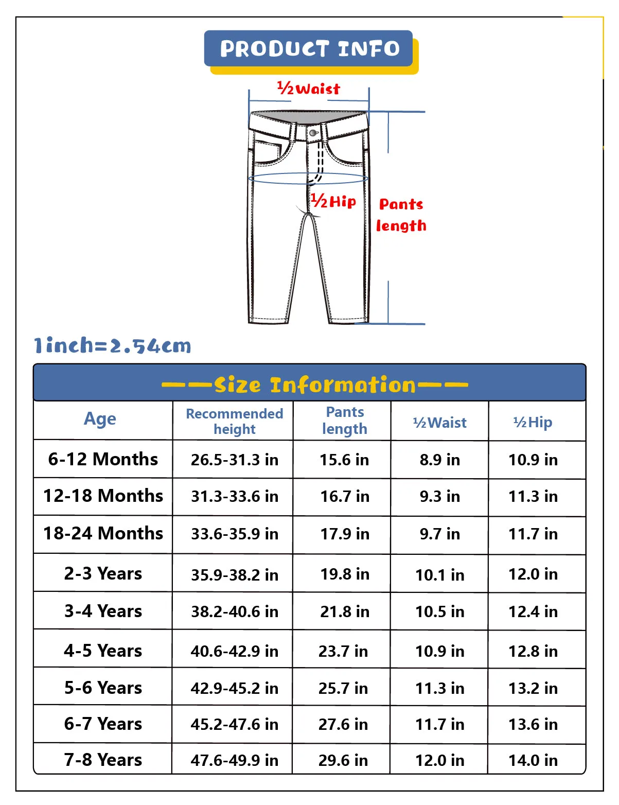 Baby Ripped Holes Pocket Washed Jeans