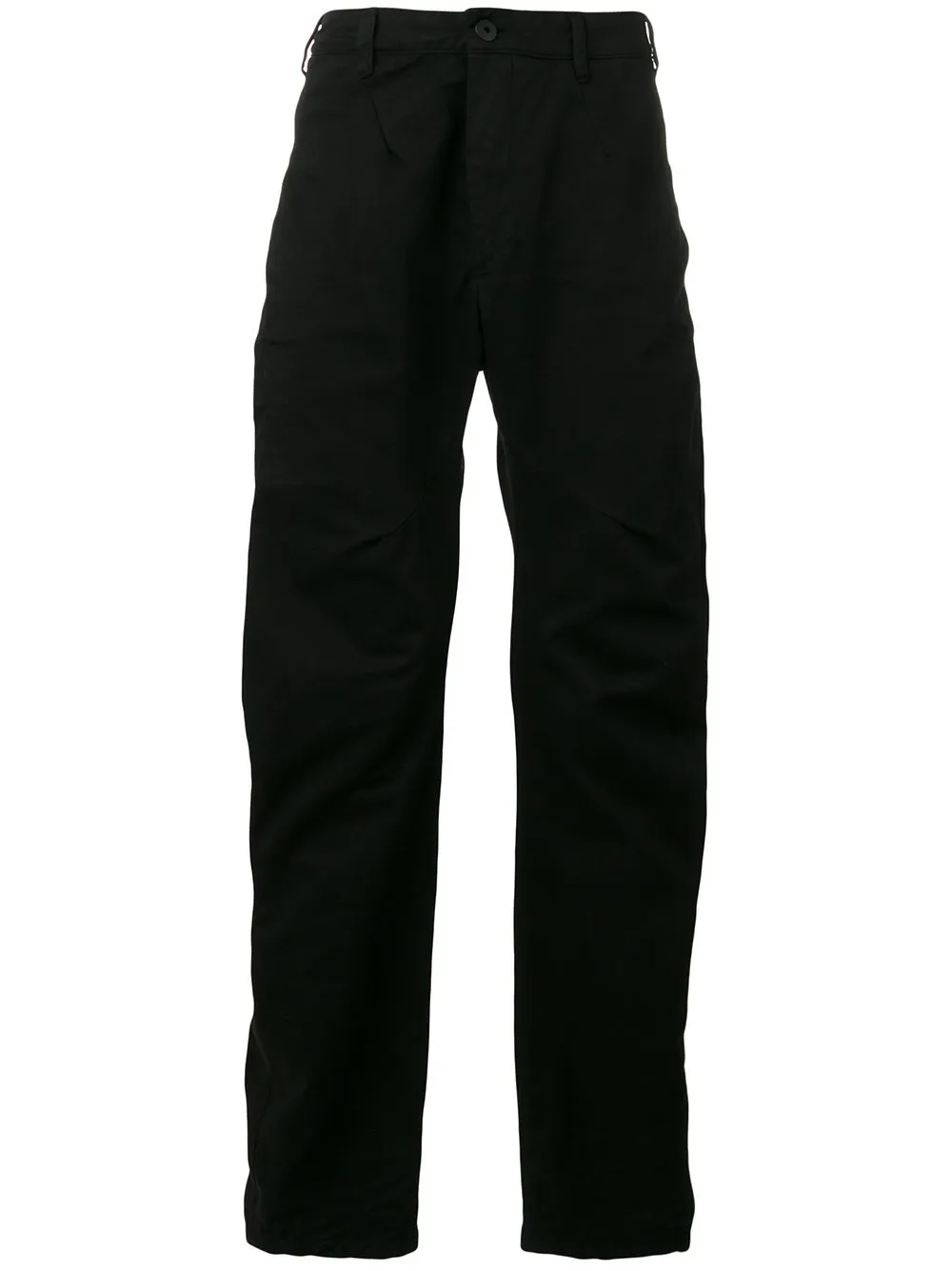 Black Dye Drop Crotch Pant