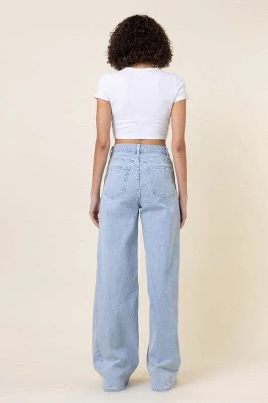 Carefree Low-Rise Baggy Jeans