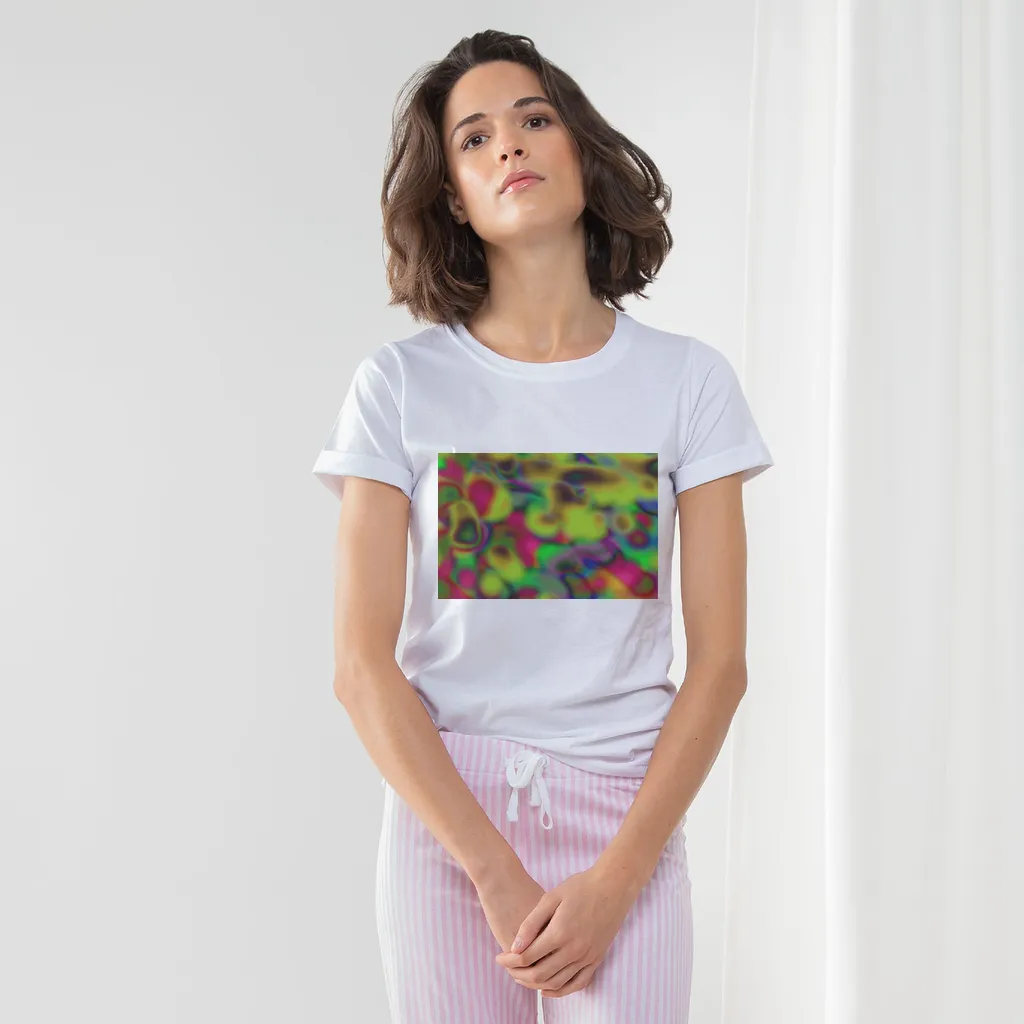 Cloud Concept Painting Women's Long Pant Pyjama Set