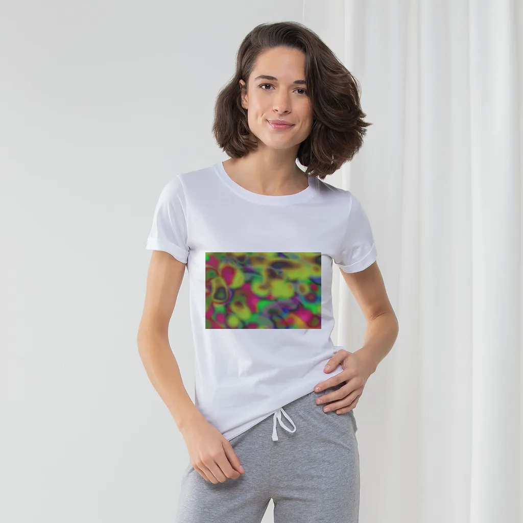 Cloud Concept Painting Women's Long Pant Pyjama Set