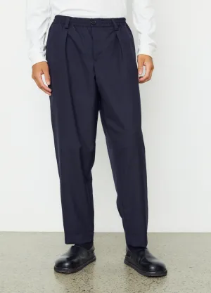 Drop-Crotch Cropped Pants