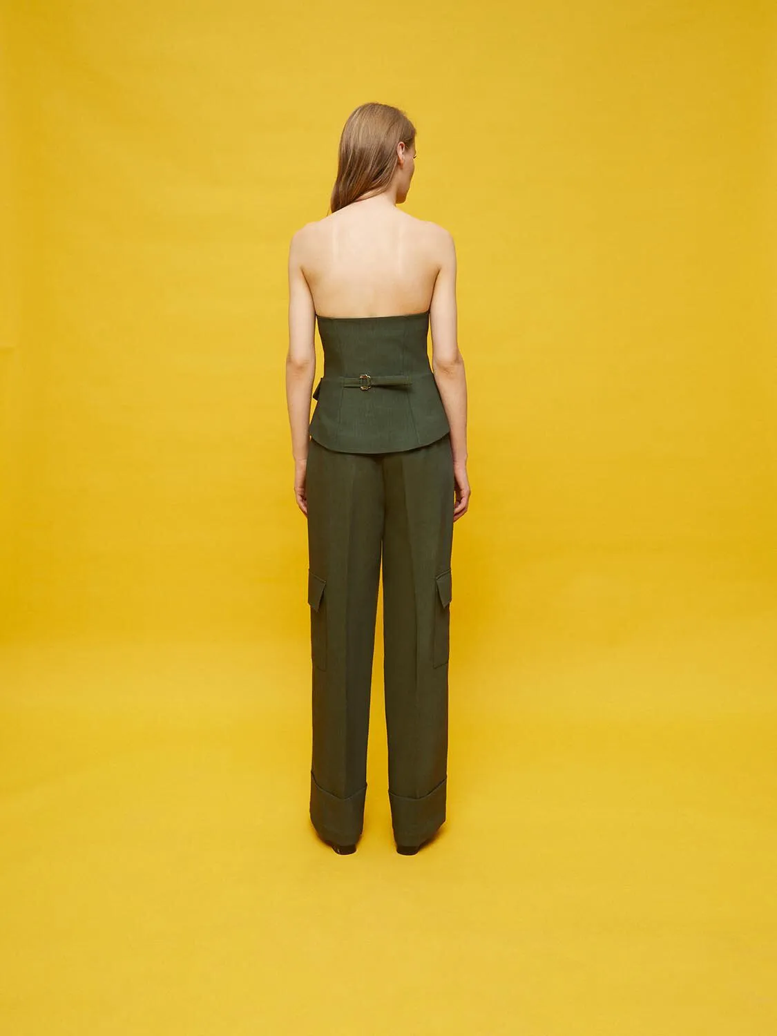 High waist double trot