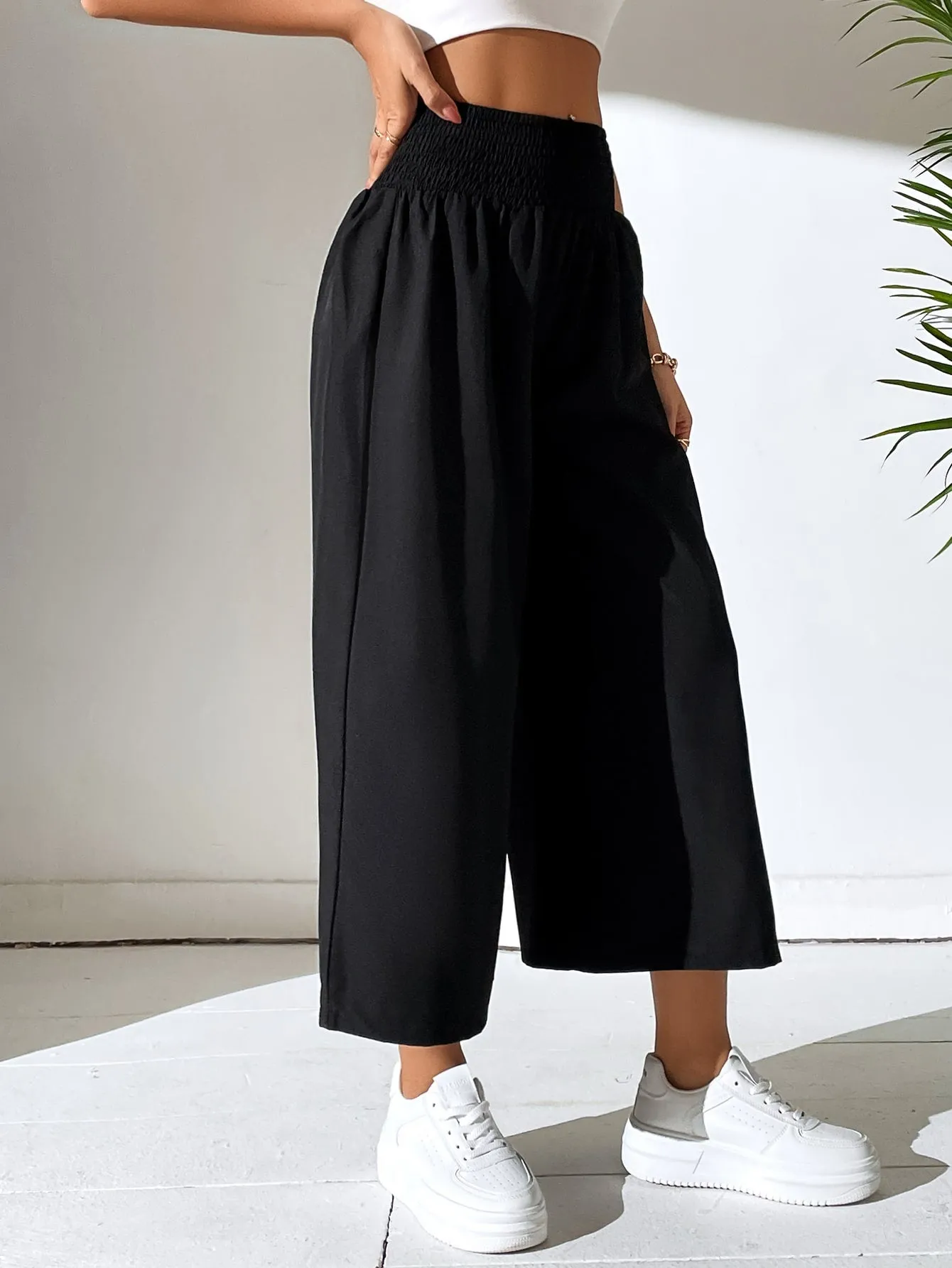 High Waist Wide Leg Pants SS23