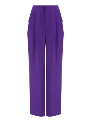 High waist wide