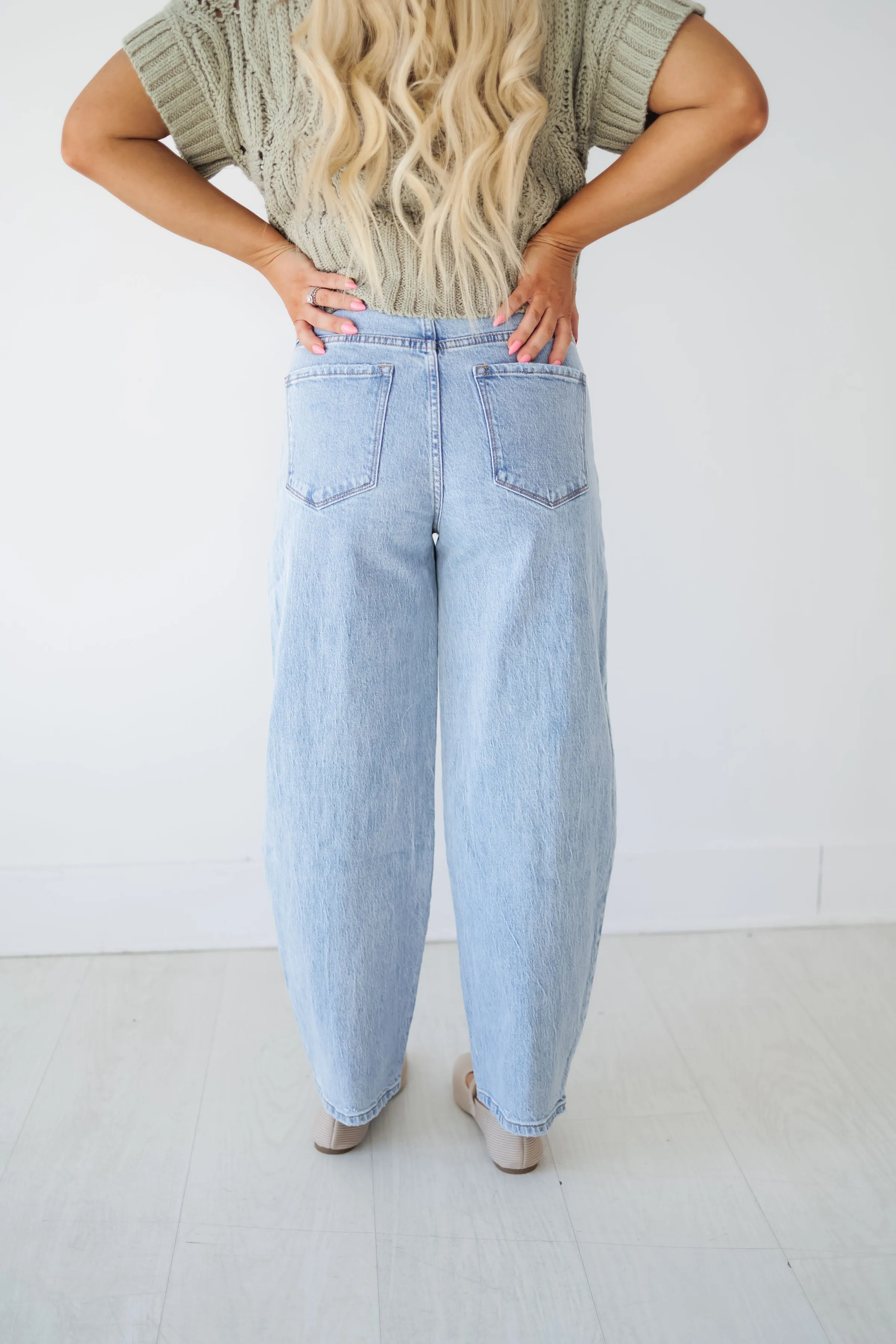 Jordan Super High Barrel Leg Jeans