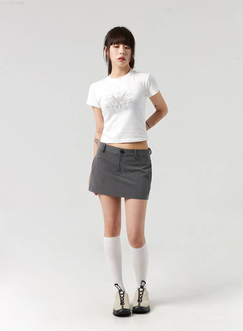 Low Rise Skort CL327