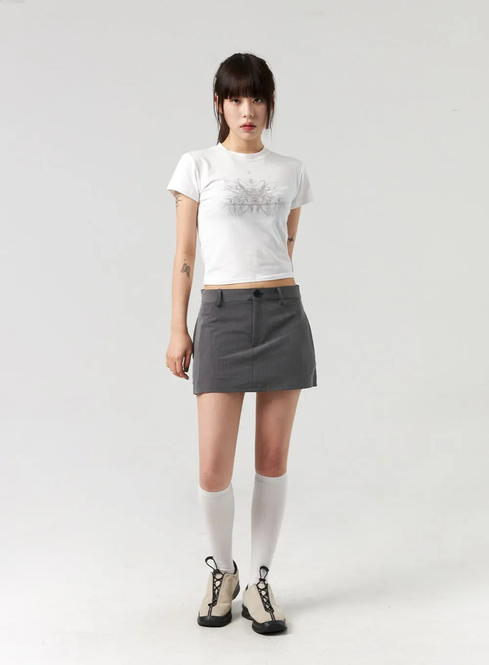 Low Rise Skort CL327