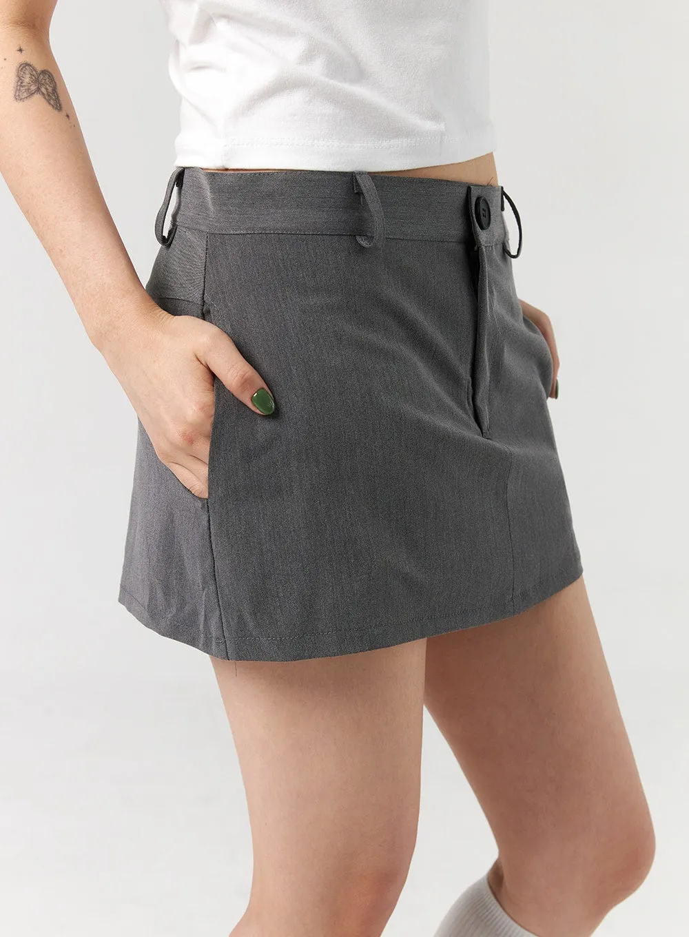 Low Rise Skort CL327