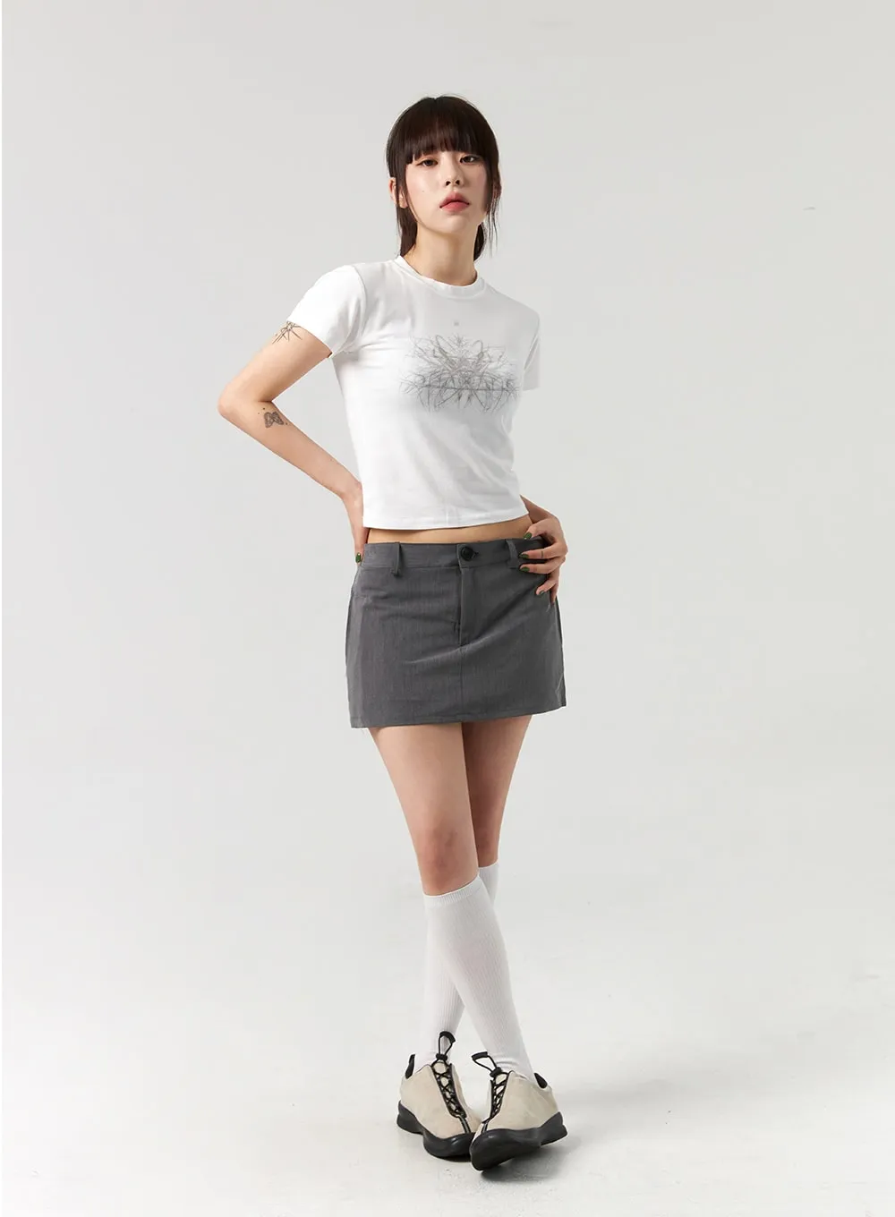 Low Rise Skort CL327