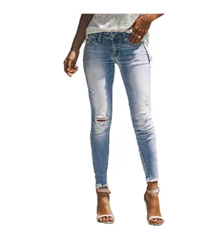 Low Waist Light Wash Jeans