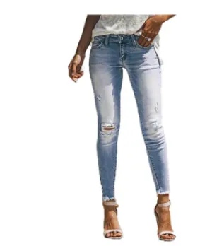Low Waist Light Wash Jeans
