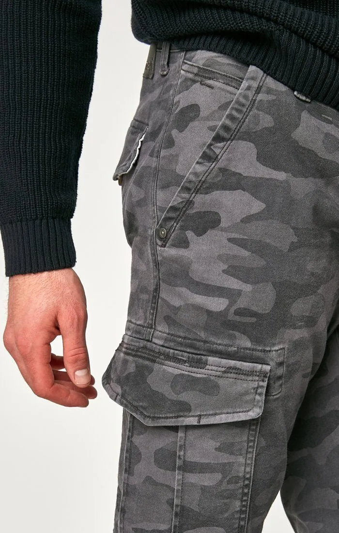 MARCUS SLIM STRAIGHT CARGO IN GREY CAMO