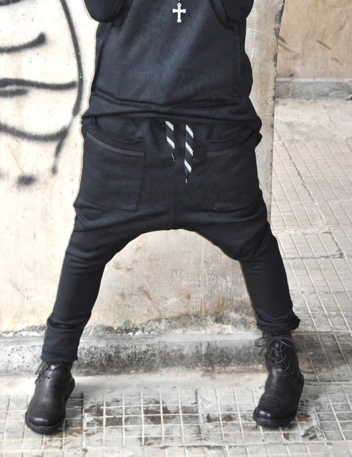 MEGAN Drop Crotch Pants
