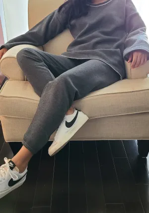 Molly Lounge Suit Dark Grey