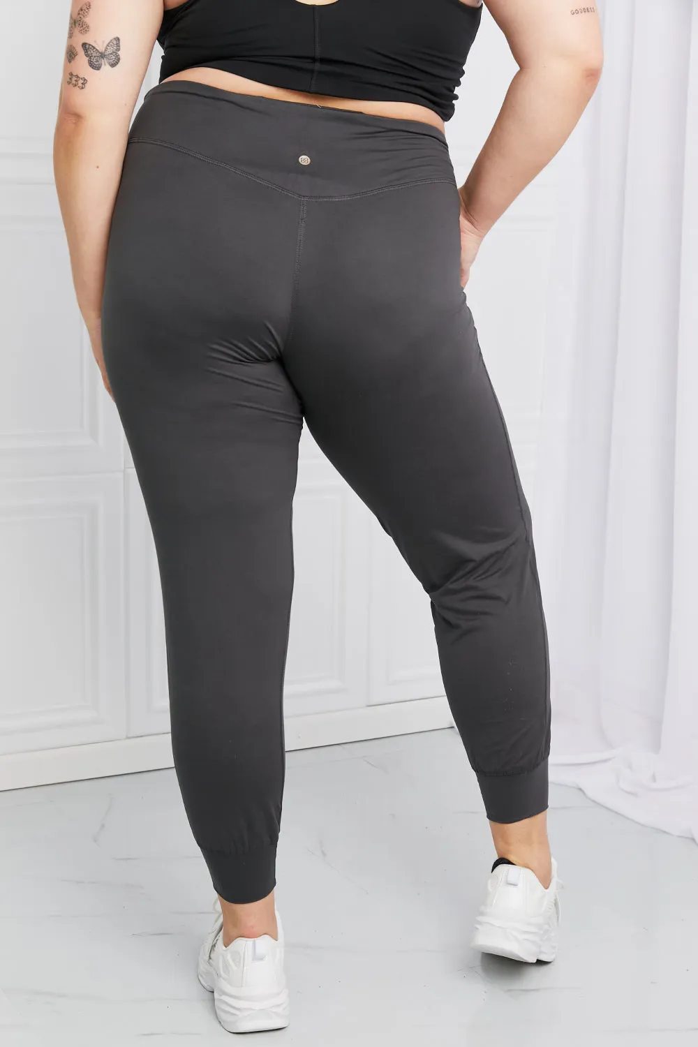 NicholesGifts Women Leggings Depot Full Size Pocketed High Waist Pants