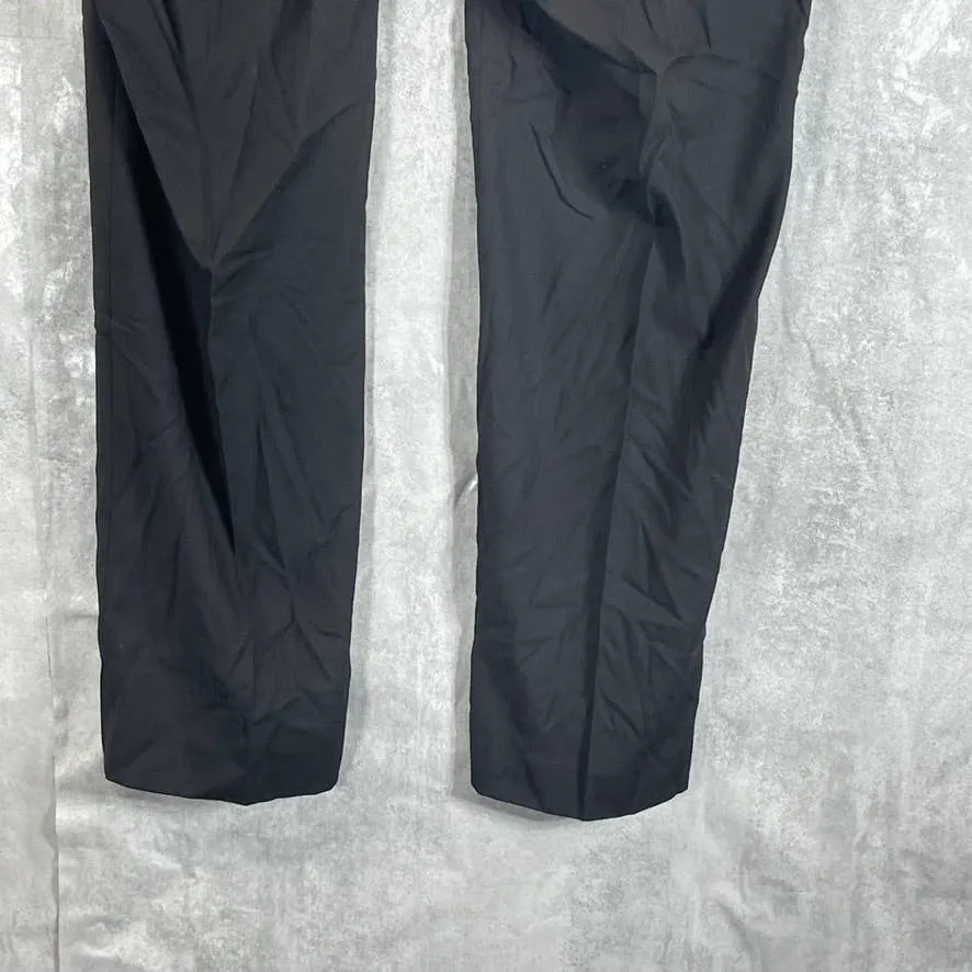 REACTION KENNETH COLE Men's Black Techni-Cole Slim-fit Dress Pants SZ 38X30