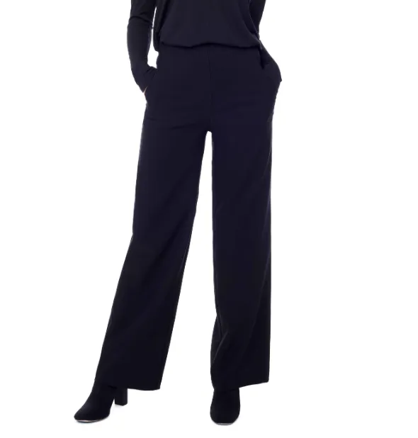 Solid Wide Leg Palermo Pant