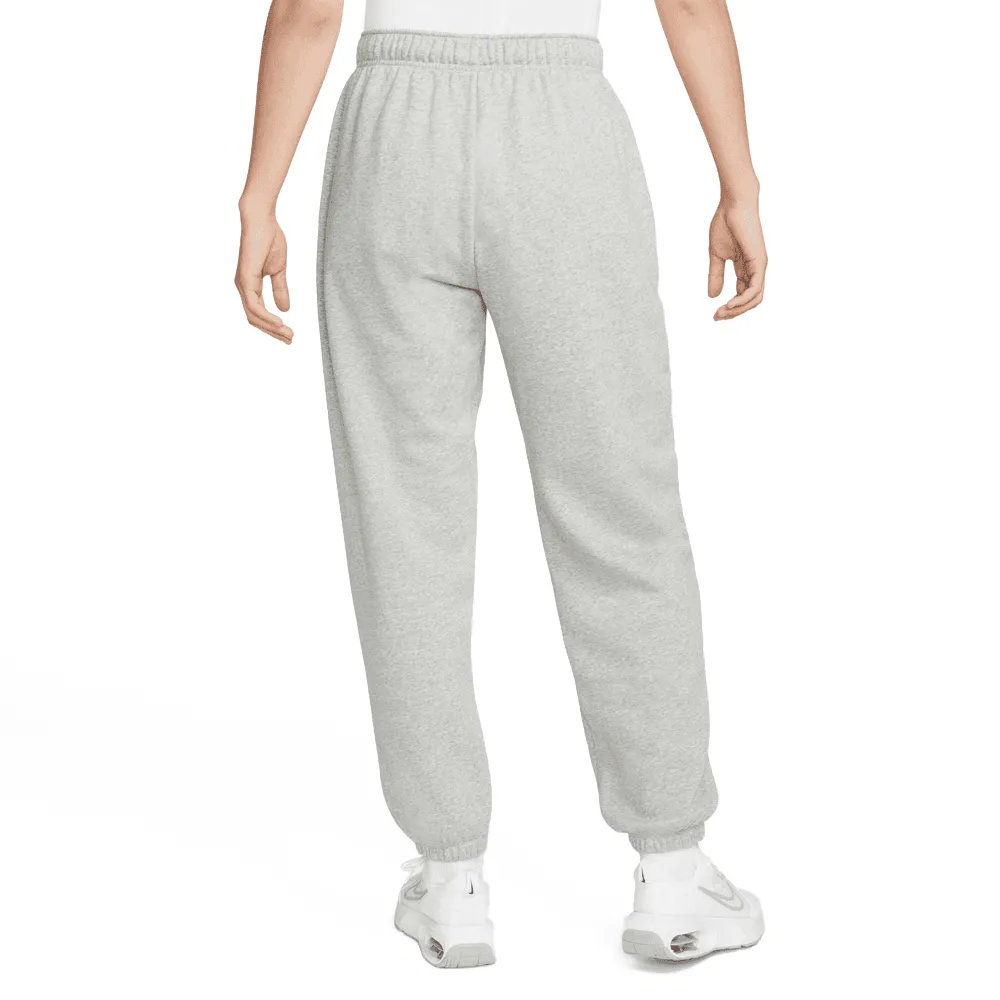 W NSW Club Fleece Oversized Sweatpants 'Dark Grey Heather/White'