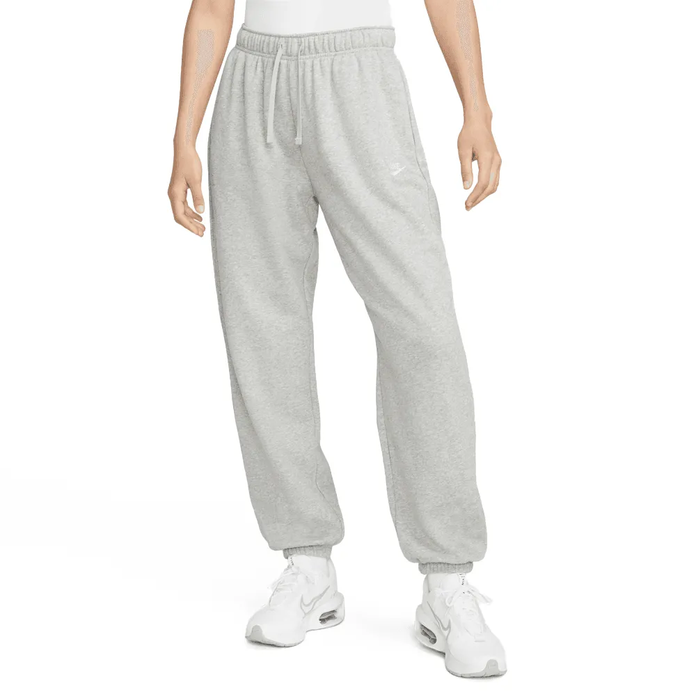 W NSW Club Fleece Oversized Sweatpants 'Dark Grey Heather/White'