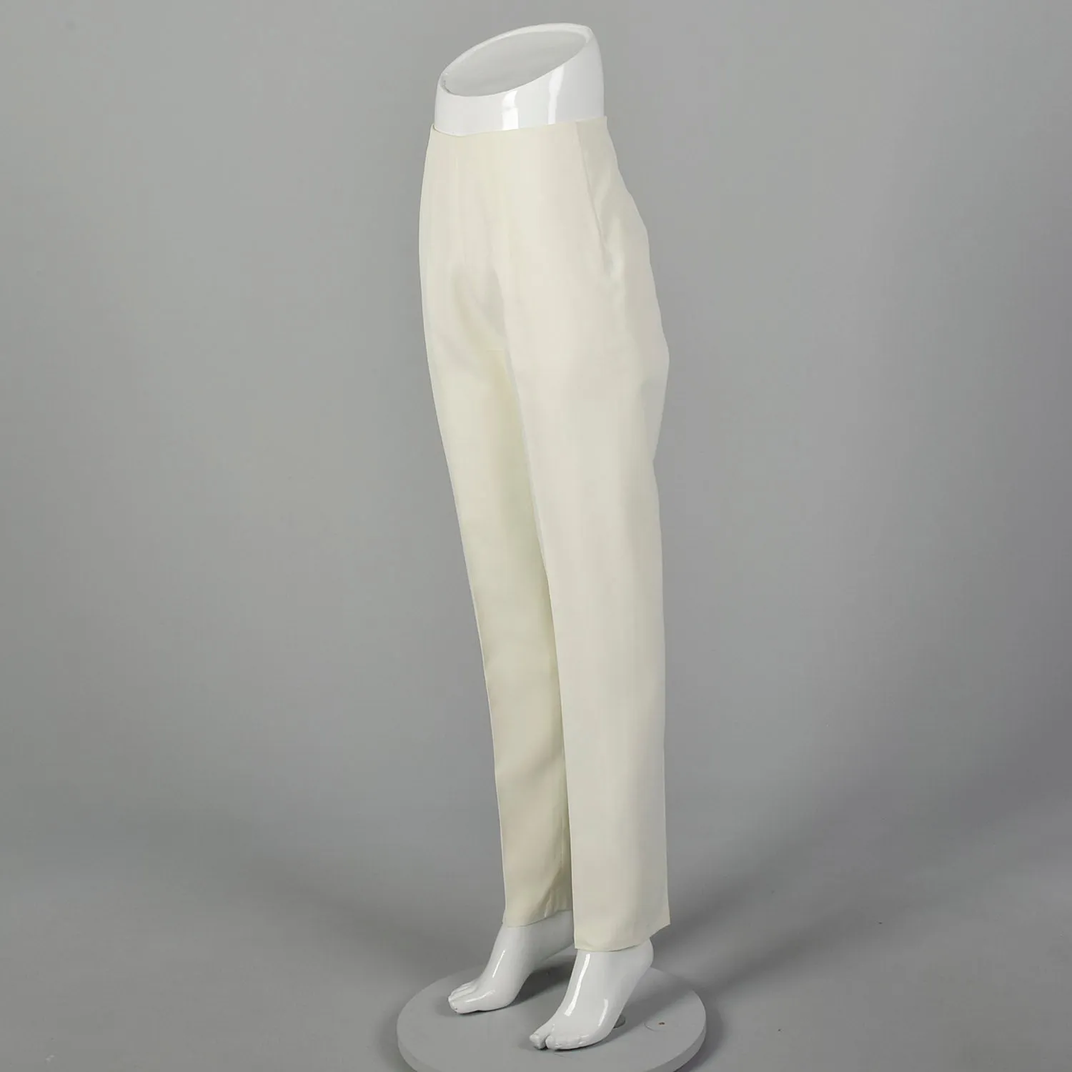 XS 1960s White Pants